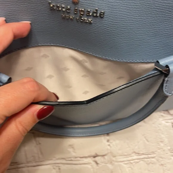 NWOT Kate Spade Periwinkle Blue Medium Satchel